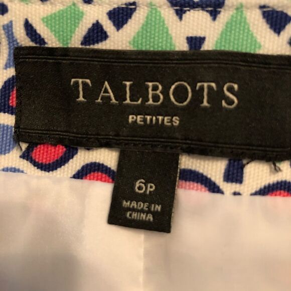 Talbots Preppy Summer Skirt 6P - Picture 4 of 7